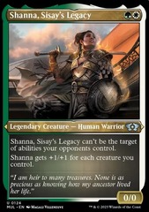 (124) Shanna, Sisay's Legacy - ETCHED FOIL